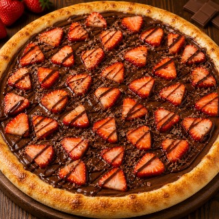Chocolate com morango