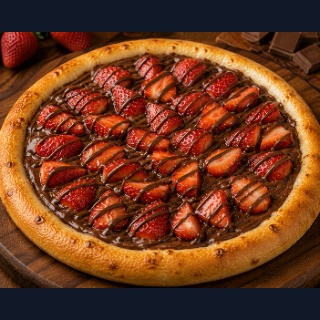Chocolate com morango