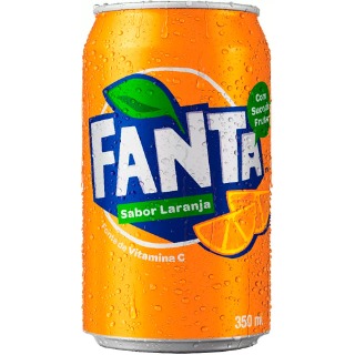 Refrigerante lata 350ml Laranja 